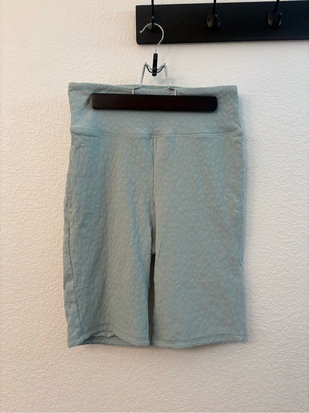 Baby blue High-Rise Bike Shorts